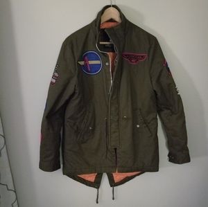 🌻 BOGO 🌻 American Stitch patched utility jacket